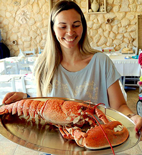 Nontas Fish Restaurant Aegina Contact